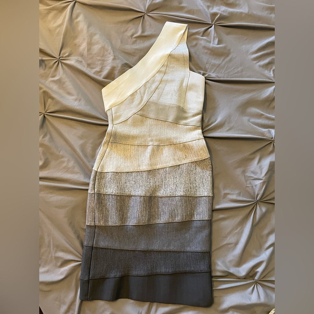 Metallic Cocktail Dress